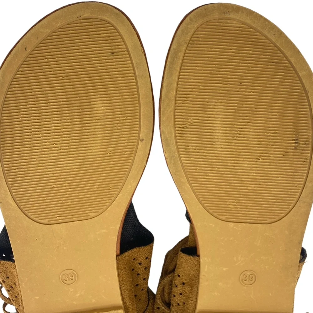 Bohemian Tassel Sandals; 39/ 8 - Picture 8 of 11